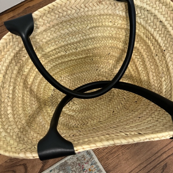 DeMellier Santorini Raffia Basket Bag - NWOT - Picture 9 of 10